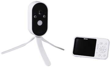 Cestovná elektronická opatrovateľka Video Baby Monitor Zen Travel White Beaba prenosná bez potreby Wi-Fi