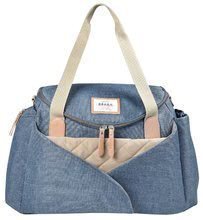 Prebaľovacia taška ku kočíku Beaba Sydney II Heather Blue modrá