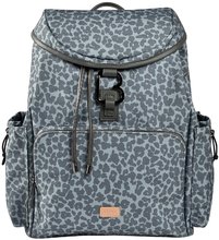 Přebalovací taška jako batoh Vancouver Backpack Dark Cherry Blossom Beaba s doplňky 22 l objem 42 cm zelená BE940269