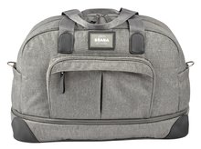 Přebalovací taška ke kočárku Beaba Amsterdam II Expandable Travel Changing Bag Heather Grey 2 velikosti šedá