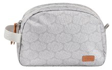 Kozmetická taštička Toiletry Pouch Beaba Tiny Dots so zipsom sivá s bodkami