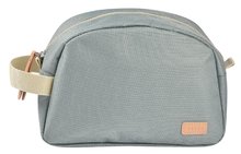 Kozmetická taštička Toiletry Pouch Beaba Sage Green so zipsom zelená