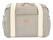 Prebaľovacia taška ku kočíku Changing Bag Paris Beaba Pearl Grey s doplnkami sivá