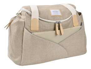Přebalovací taška ke kočárku Sydney II Changing Bag Eco Clay Beaba s přebalovací podložkou béžová