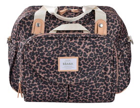 Pelenkázó táska babakocsihoz Geneva II Changing Bag Leopard Beaba pelenkázó alátéttel mintás  BE940343