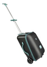 Gyereküléses gurulós bőrönd Travel Case Eazy Luggage Beaba 2in1 kiegészítő kerekekkel a stabilitásért 22 l terhelhetőség akár 100 kg fekete BE946000