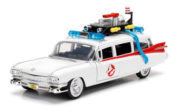 Autíčko Ghostbusters ECTO-1 Jada kovové s otvárateľnými dverami dĺžka 23 cm 1:24 od 8 rokov JA99731314R00