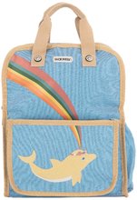 Ghiozdan școlar Backpack Amsterdam Large Dolphin Jack Piers design ergonomic de lux de la 6 ani 36*29*13 cm