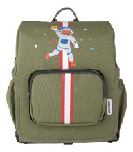 Školská taška batoh Backpack Berlin Burger Planet Jack Piers ergonomická luxusné prevedenie od 6 rokov 36*13*29 cm