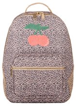 Školní taška batoh Backpack Bobbie Leopard Cherry Jeune Premier ergonomická luxusní provedení 41*30 cm