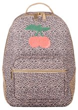 Iskolai hátizsák New Bobbie Leopard Cherry Jeune Premier ergonomikus luxus kivitel 42*30 cm