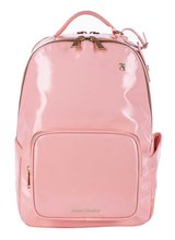 Ghiozdan școlar New Bobbie Baby Pink Jeune Premier design ergonomic de lux 42*30 cm