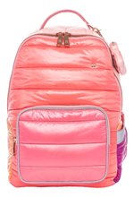 Iskolai hátizsák New Bobbie Puffer Pink Jeune Premier ergonomikus luxus kivitel 42*30 cm
