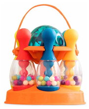 Bowlingová sada B-Toys so svietiacou guľou v praktickom stojane od 24 mes BTBX1640Z