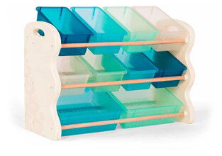 Organizér na hračky s ukladacími boxami B-Toys 10 boxov BTBX1898C1Z