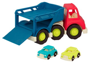 Nákladné auto transportér Happy Cruisers B-Toys so 6 autíčkami od 12 mes BTBX2342Z