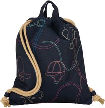 Školní vak na tělocvik a přezůvky City Bag Cavalier Couture Jeune Premier ergonomický luxusní provedení 40*36 cm