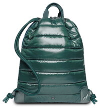 Školský vak na telocvik a prezuvky City Bag Puffer Green Jeune Premier ergonomický luxusné prevedenie 40*36 cm