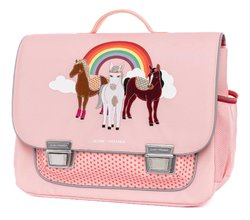 Školní aktovka Classic Midi Pony Jeune Premier ergonomická luxusní provedení 38*30 cm