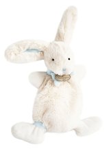 Plyšový zajačik Lapin Bonbon Doudou et Compagnie modrý 26 cm v darčekovom balení od 0 mes DC2121