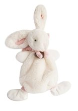 Plüss nyuszi dédelgetésre Lapin Bonbon Doudou et Compagnie rózsaszín 26 cm ajándékcsomagolásban 0 hó-tól DC2122