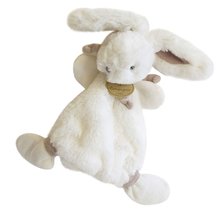 Plyšový zajačik na maznanie Bunny Bonbon Doudou et Compagnie béžový 26 cm v darčekovom balení od 0 mes