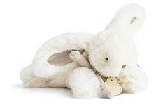 Iepuraș de pluș Lapin Bonbon Doudou et Compagnie bej 16 cm în abbalaj cadou de la 0 luni DC3377