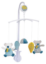 Kolotoč nad postýlku Yoca le Koala Musical Mobile Doudou et Compagnie s melodií v dárkovém balení 40 cm od 0 měsíců