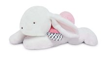 Plyšový zajac Happy Blush Doudou et Compagnie bielo-ružový 65 cm od 0 mes DC3853