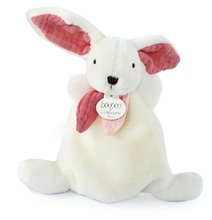 Plyšový zajíček Bunny Happy Boho Doudou et Compagnie růžový 17 cm v dárkovém balení od 0 měs. DC3882