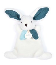 Plüss nyuszi dédelgetésre Happy Pop Doudou et Compagnie kék 17 cm 0 hó-tól DC3883
