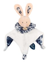 Plüss nyuszi dédelgetésre Doudou Boule 3in1 Doudou et Compagnie kék 25 cm 0 hó-tól DC3935