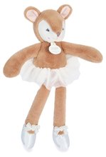 Plyšová bábika jelenček Deer My Doudou Ballerine Doudou et Compagnie hnedá 30 cm v darčekovom balení od 0 mes