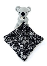 Plüss koala dédelgetésre Boh'aime Doudou et Compagnie szürke mintás 12 cm ajándékcsomagolásban 0 hó-tól DC4015