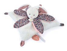 Plüss nyuszi dédelgetésre Doudou Petal Boh'aime Doudou et Compagnie rózsaszín 27 cm ajándékcsomagolásban 0 hó-tól DC4027