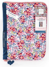 Plyšový obal na zdravotnú dokumentáciu dieťaťa Deer Boh'aime Protection of Health Book Doudou et Compagnie ružový 22 cm od 0 mes DC4035