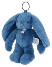 Plyšový zajačik prívesok na kľúče Bunny Keyring Doudou et Compagnie viac farieb 18 cm od 24 mes DC4295