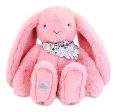 Plyšový zajíček Fleurette the Bunny Grenadine Doudou et Compagnie růžový 35 cm od 0 měsíců