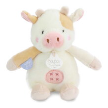Plyšové zvieratko so zvukom The Farm Doudou with Sound Box Doudou et Compagnie v darčekovom balení rôzne druhy 17 cm od 0 mes DC4358