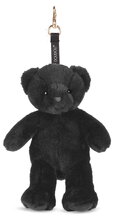 Plyšový medvedík prívesok na kľúče Black Bear Bag Charm Doudou et Compagnie čierny 20 cm od 24 mes DC4384