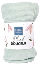 Deka pre bábätko Almond Green Blanket Doudou et Compagnie zelená 100*70 cm od 0 mes DC4573