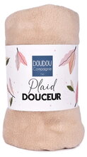 Deka pre bábätko Beige Blanket Doudou et Compagnie béžová 100*70 cm od 0 mes DC4575