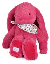 Plyšový zajačik Bunny Fleurette Fuchsia Doudou et Compagnie ružový 35 cm od 0 mes DC4594