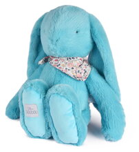Plyšový zajac Bunny Turquoise Doudou et Compagnie modrý 50 cm od 0 mes DC4598