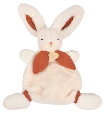 Plyšový zajačik na maznanie Bunny Bonbon Terracotta Doudou et Compagnie oranžový 25 cm od 0 mes DC4667