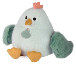 Plyšový vtáčik Almond Chick Soft Toy Les Piou Doudou et Compagnie zelený 15 cm od 0 mes DC4701