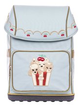 Nagy iskolai hátizsák Ergomaxx Popcorn Jeune Premier ergonomikus luxus kivitel 41*27 cm JPErx25240