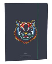 Školské dosky na zošity A4 File Folder Tiger Navy Jeune Premier elastické luxusné prevedenie