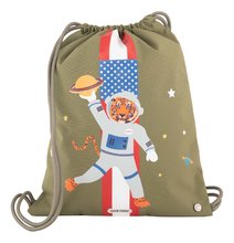 Školský vak na telocvik a prezúvky Gym Bag Burger Planet Jack Piers ergonomický luxusné prevedenie od 2 rokov 44*36 cm