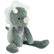 Dinozaur din pluș Sweety Chou Histoire d’ Ours albastru 30 cm în ambalaj cadou de la luni HO2947